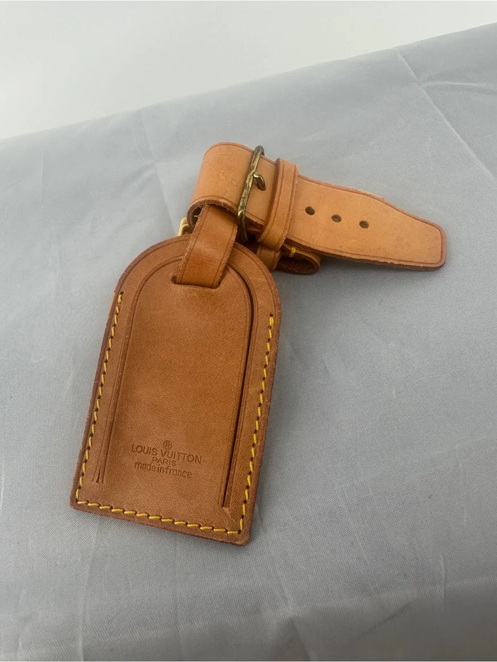 Louis Vuitton vintage luggage tag